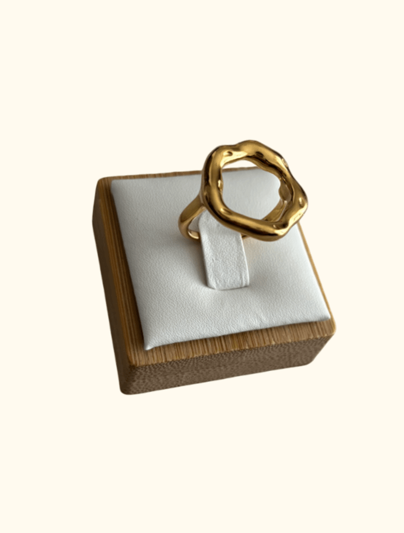 CYNTHIA - Bague ajustable en acier inoxydable
