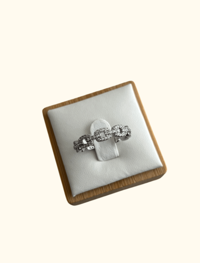 BAGUE NORA ARGENTÉ - ZELAYA PARIS