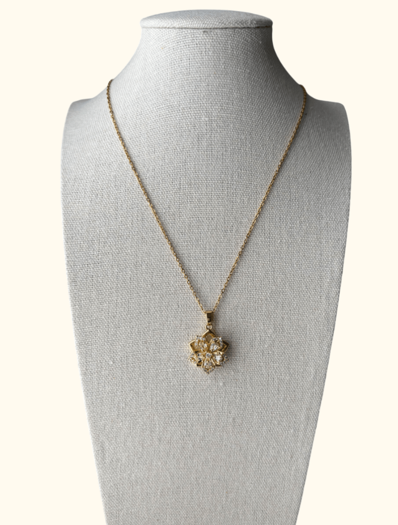 COLLIER FLEUR ANTI STRESS - ZELAYA PARIS