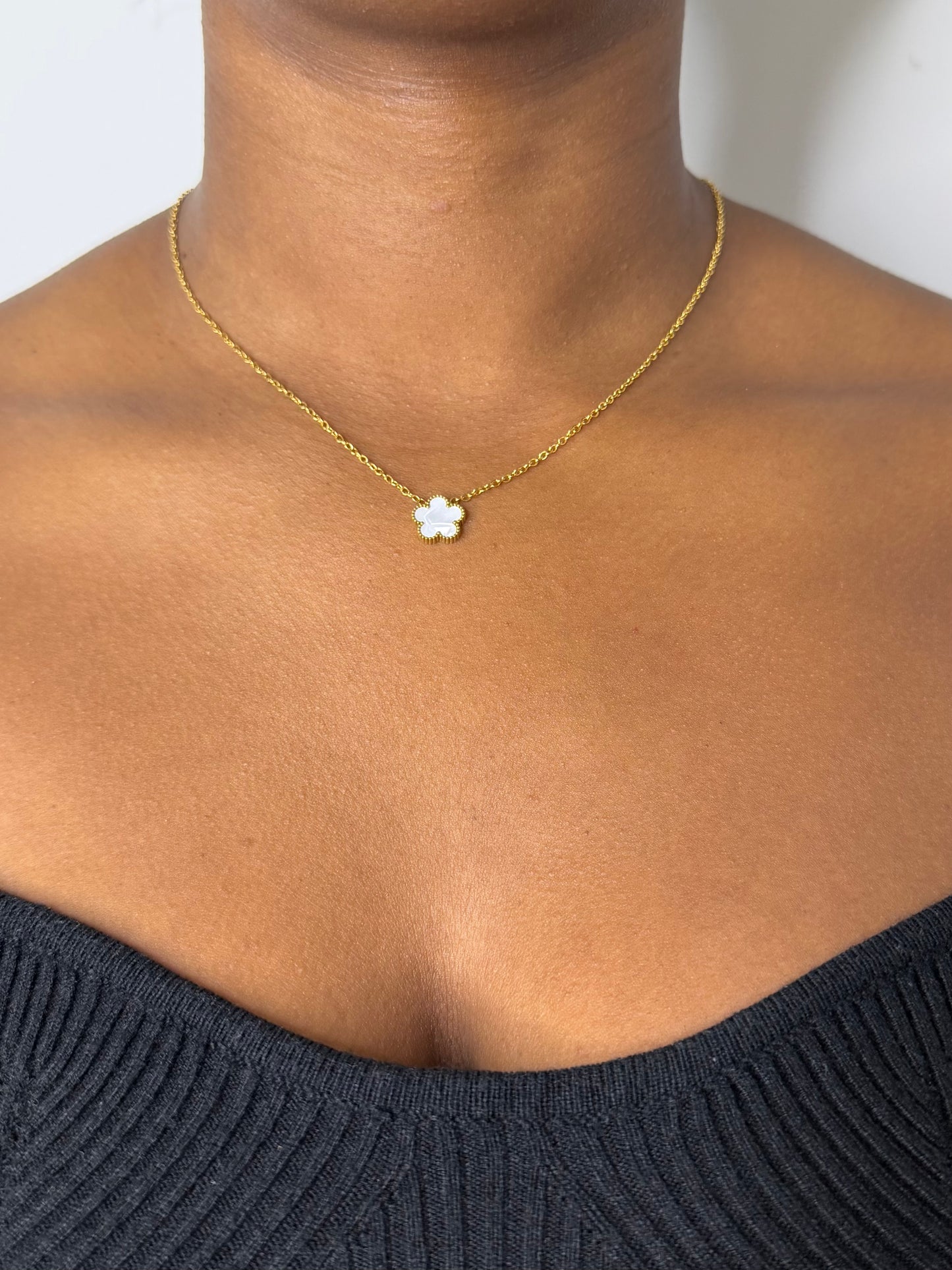 FLORA - Collier en acier inoxydable