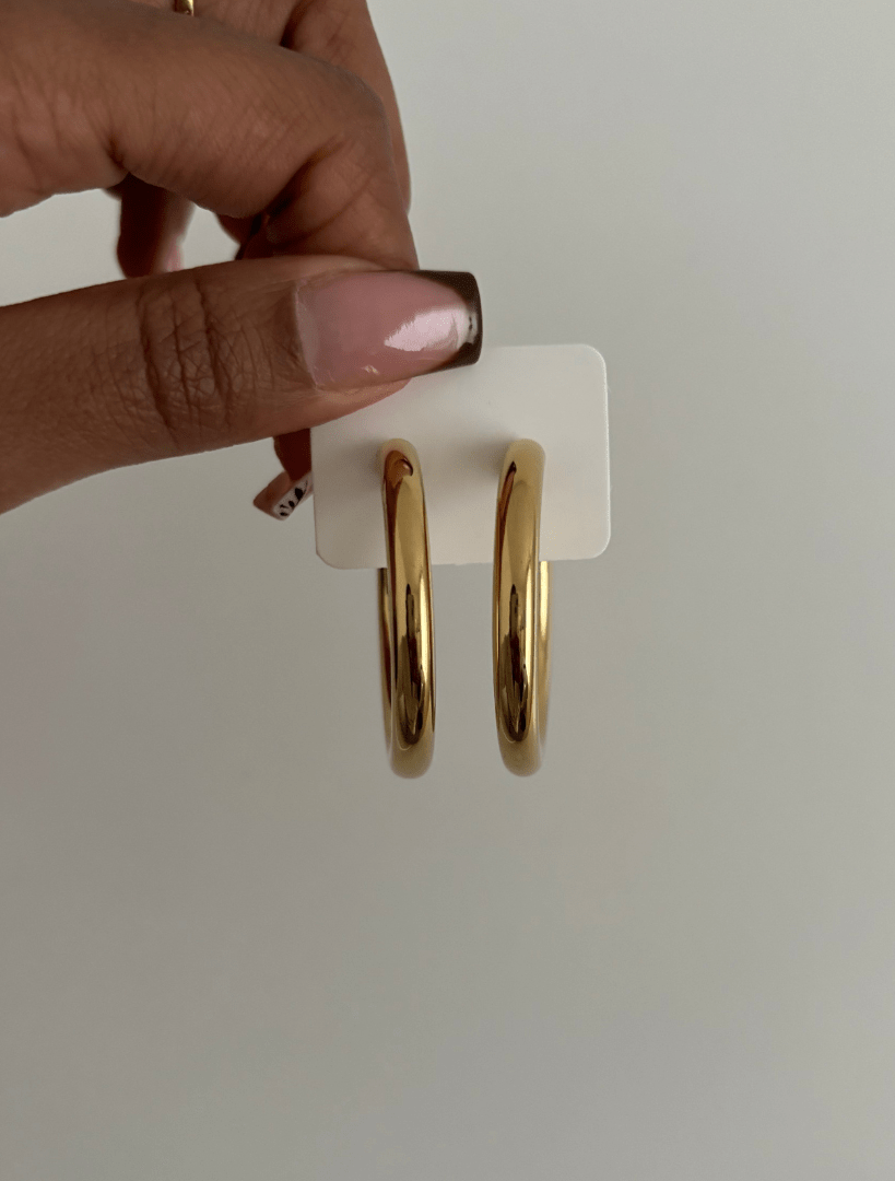 BOUCLES CRÉOLE À TAILLE - ZELAYA PARIS