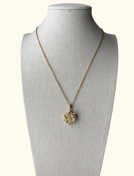 COLLIER FLEUR ANTI STRESS - ZELAYA PARIS