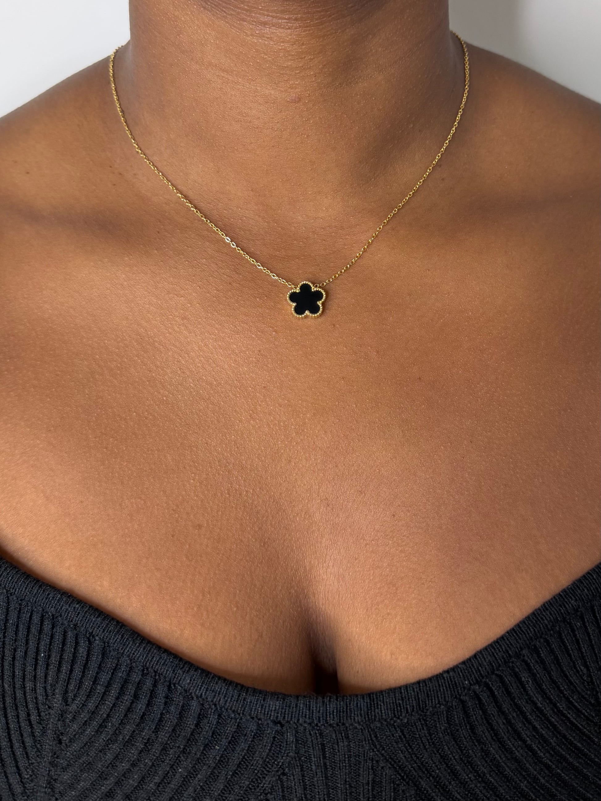 FLORA - Collier en acier inoxydable